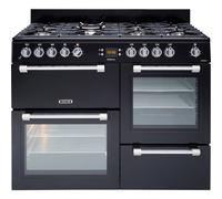 Leisure CK110F232K Cookmaster - Black 110cm Dual Fuel Range Cooker - 140L Capacity