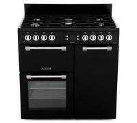 Leisure CK90F232 Black Freestanding 90 Centimeter Duel Fuel Range Cooker