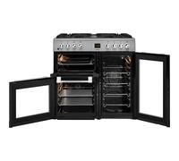 Leisure CK90F530X Cookmaster 90cm Dual Fuel Range Cooker, Stainless Steel, A Rated A