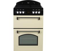 Leisure CLA60CEC 60cm Double Oven Electric Cooker with - Cream - A/A Rated, Cream