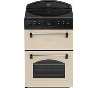 Leisure Classic CLB60ECC 60cm Single Oven Electric Cooker with Ceramic Hob - Cream - A/A Rated, Cream