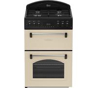 Leisure Classic CLB60FCC 60cm Freestanding Dual Fuel Cooker - Cream - A Rated, Cream
