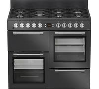 Leisure Cookmaster 100 100cm Dual Fuel Range Cooker - Anthracite - A Rated