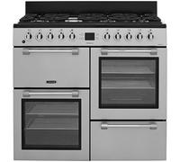 Leisure Cookmaster 100 CK100F232S 100cm Dual Fuel Range Cooker - Silver