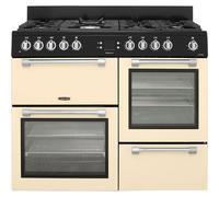 LEISURE CK110F232C 110cm Cookmaster Dual Fuel Range Cooker-Cream