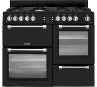 Leisure CK110F232K 110cm Cookmaster Dual Fuel Range Cooker-Black