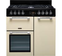 LEISURE CK90F232C 90cm Cookmaster Dual Fuel Range Cooker-Cream