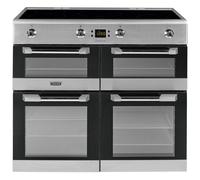 Leisure Cuisinemaster CS100D510X 100cm Electric Range Cooker with Induction Hob - Stainless Steel - A/A Rated, Stainless Steel
