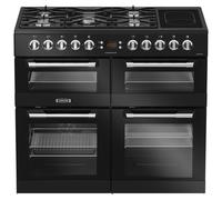 LEISURE Cuisinemaster CS100F520K Dual Fuel Range Cooker - Black, Black