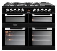 LEISURE Cuisinemaster CS100F520K Dual Fuel Range Cooker - Black, Black
