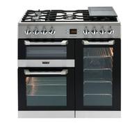 Leisure Cuisinemaster 90cm Dual Fuel Range Cooker - Stainless Steel