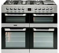 Leisure CS100F520X 100cm Dual Fuel Range Cooker with Three Ovens