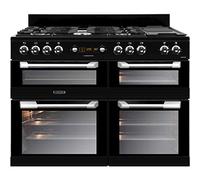 Leisure CS110F722K 110cm Cuisinemaster Dual Fuel Range Cooker-Black