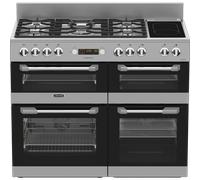 Leisure CS110F722X 110cm Cuisinemaster Dual Fuel Range Cooker-Stainless Steel