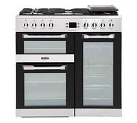 LEISURE CS90F530X 90cm Cuisinemaster Dual Fuel Range Cooker-Stainless Steel