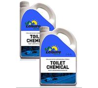 Leisure Depot Toilet Blue Chemical 2 Litre Twin Pack 4 Litre Cassette Caravan Motorhome Boat
