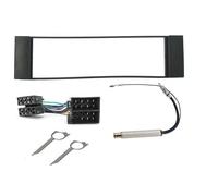 LEISURE DIRECT CD RADIO STEREO FACIA FASCIA PANEL SURROUND KIT ISO WIRING & AERIAL ADAPTOR FOR AUDI A3 SEAT LEON TOLEDO