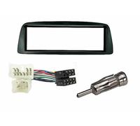 LEISURE DIRECT CD RADIO STEREO SINGLE DIN FACIA FASCIA SURROUND ISO WIRING HARNESS & AERIAL ADAPTOR PANEL FULL FITTING KIT FOR TOYOTA AYGO 2005 ONWARDS