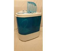 LEISURE DIRECT MINI TWIN TUB PORTABLE 230V WASHING MACHINE FOR BOATS RV SPIN DRYER