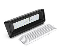 Leisure LED RV Exterior Porch Utility Light with Switch XL 12v 650 Lumen Lighting Fixture. Replacement Lighting for RVs, Trailers, Campers, 5th Wheels Black Base Clear Lens (Black, 1-Pack)