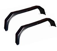 leisure MART A pair of 8" x 59" tandem double plastic trailer mudguards for 13 or 14 inch wheels Pt no. LMX692