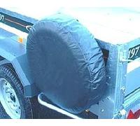 leisure MART Trailer spare wheel cover suitable for a 10 inch trailer wheel rim and tyre Pt no. LMX1072