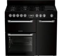 Leisure PR100F530K 100cm Dual Fuel Range Cooker with Three Ovens