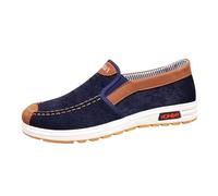 Leisure Shoes Men's Trainers, Lightweight Trekking Shoes Men's Canvas Shoes Without Laces Walking Sports Shoes Outdoor Shoes Slip On Running Shoes Trainers Casual Walking Shoes Men's Hiking Shoes