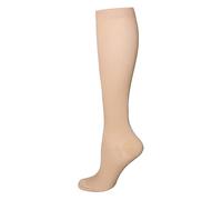Leisure Socks Thermal Cotton Breatheble Thick Warm Summer Mid Tube Solid Color Compression Socks Sports Socks Pressure Socks Calf Socks Pressure Thick Socks Thermal Breathable Womens Gifts (Beige, XL)