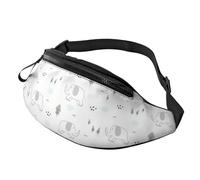 Leisure Sports Crossbody Bag Running Casual Hands-Free Wallets Waist Pack for Man Woman Running Elephant
