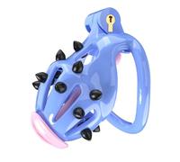 Leisure Sports Protective Cage Training Cage (Curved) with Black Silicone Spikes Removable, Very Portable for Men to Put on and take Off (UKA144) (D5L)