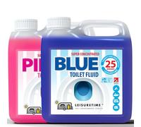 Leisure Time Caravan Toilet Fluids (Blue & Pink Toilet Fluid)