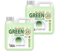 Leisure Time Caravan Toilet Fluids (Eco Green Twin Pack (2L)