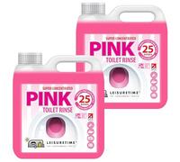 Leisure Time Caravan Toilet Fluids (Twin Pink Pack (2L)