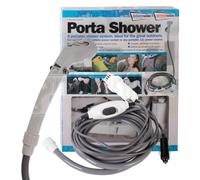 Leisurewize 12V Electric Portable Shower System Outdoor Camping Caravan Festival Water Flow