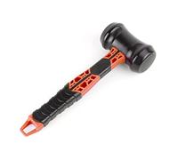 Leisurewize - 23oz Heavy Duty Mega Mallett | Non-Slip Grooved Handle | Peg and Tent Hammer | Combination Soft Rubber Head | Awning Tent Hammer | with Tent Stake Peg Remover LW705