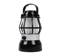 Leisurewize - Camping Lantern with Flame LED, AAA Battery Operated Portable LED Camping Lamp with Foldable Handle, Tent Lights, Awning Lights Outdoor Hanging Lamp for Emergency, Hiking, Camping, LW721