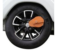 Leisurewize - EVO Wheel Lock, Heavy-Duty Caravan AL-KO Reciever Wheel Clamp, Compact Anti-Theft Tyre Lock with Keyed Lock, Adjustable & Weather-Resistant, 3 Keys