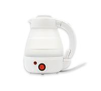Leisurewize - Folding Portable Travel Kettle, 240V | Low Wattage 1000W | 0.6L Max Capacity | Space Saving Collapsible Kettle | Camping Motorhome Caravan Kettle | Automatic Reboil | LW671