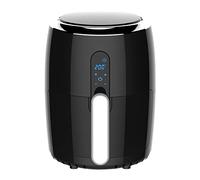 Leisurewize - Low Wattage 1.7L Air Fryer With Digital Display | 1000W | Rapid Air Circulation | Multi-Functional | Adjustable Temperature Controls | Black | (LW676)