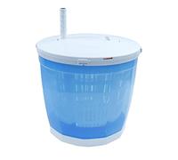 Leisurewize LW569 Eco Washer - Blue, 2L, Portable Manual Washing Machine, Hand Cranking, Dual Wash Cycles, Compact Design