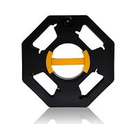 Leisurewize LWACC38 Cable Reel - [25 m, Black] Heavy Duty Caravan Extension Cable Organizer, Cord Storage Wheel for Caravan Leads, General Cables | Cable Management | 230v Lead Storage