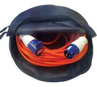 Leisurewize- Mains Hook-Up Cable Bag - Portable Cable Storage & Organizer for Caravans, Motorhomes, EV Charging & Extension Cables with Handle & Zip Closure