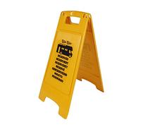 Leisurewize Motorhome Pitch Reserved Sign | Foldable Campervan & Caravan Pitch Marker | Multilingual Camping Pitch Reserved Board 62.5 x 30 x 2.5cm (LW648)