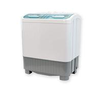 Leisurewize New DeluxeTwin Tub Washing Machine, 3.5kg - With 4.5kg Spin Dryer, Low Wattage, Whirlpool Operation for Camping, Travel Trailer, Caravan/Motorhome