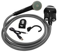 Leisurewize -Portable Camping Shower - Rechargeable Outdoor Shower with Pump, Handheld Showerhead, Hose, USB Charging, Ideal for Camping, Caravans, Festivals & Garden Use