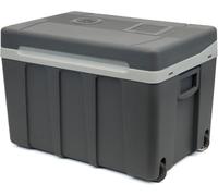 Leisurewize - Portable Electric Cool/Warm Box For Drinks and Food 12V DC & 240V AC Adapter Festival Camping Beach Travel Picnic BBQ Cooler (50 Litre)