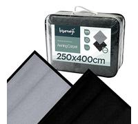 Leisurewize - Premium Awning Carpet 2.5m x 4m - Reversible Light Grey/Charcoal Breathable Caravan & Motorhome Groundsheet Mat - Durable Outdoor Universal Camping Flooring