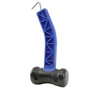 Leisurewize - Pro Mallet w/Steel Peg Pulling Hook - Rubber Hammer - Ideal for Putting up Tents & Canopies (LWACC522)