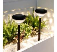 Leisurewize Solar Multi-Colour Stake Light (Pack Of 2)